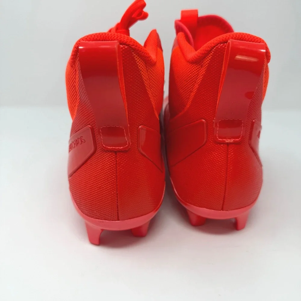 Adidas‎ Adizero Chaos Mens Size 9 Football Cleats Red White IF9717 NEW